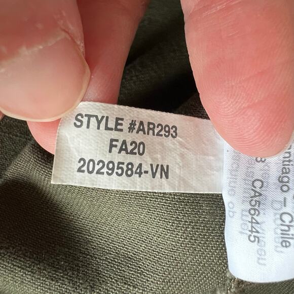 JCrew Crewcuts Kids Girls Short Sleeve Twill Cadet Field Dress in Green 14 - Picture 11 of 11